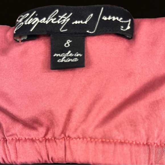Elizabeth & James Pink Romper size 8 - Picture 2 of 2